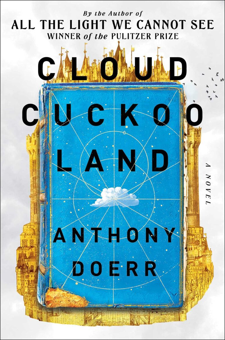 Cover of teh book, Cloud Cuckoo Land